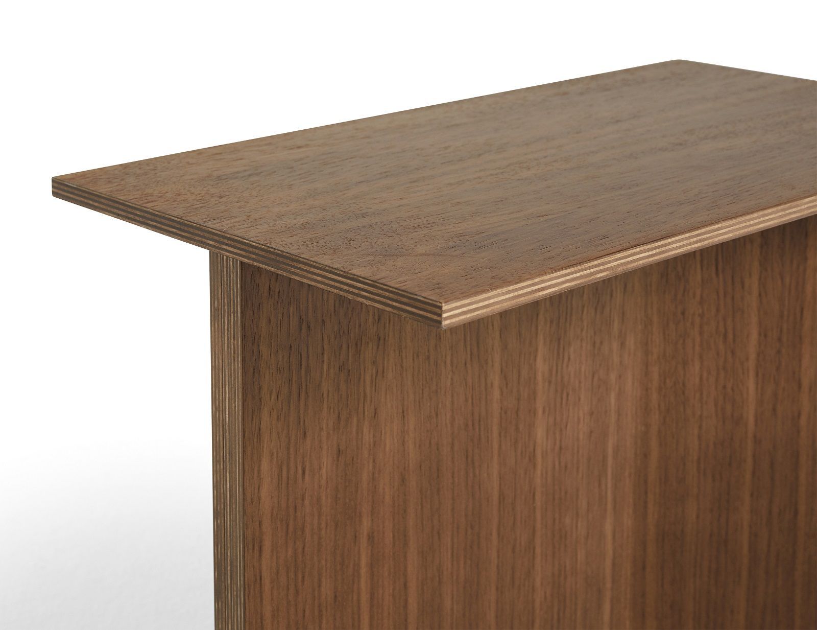Slit Table Wood Oblong Beistelltisch / Couchtisch Hay
