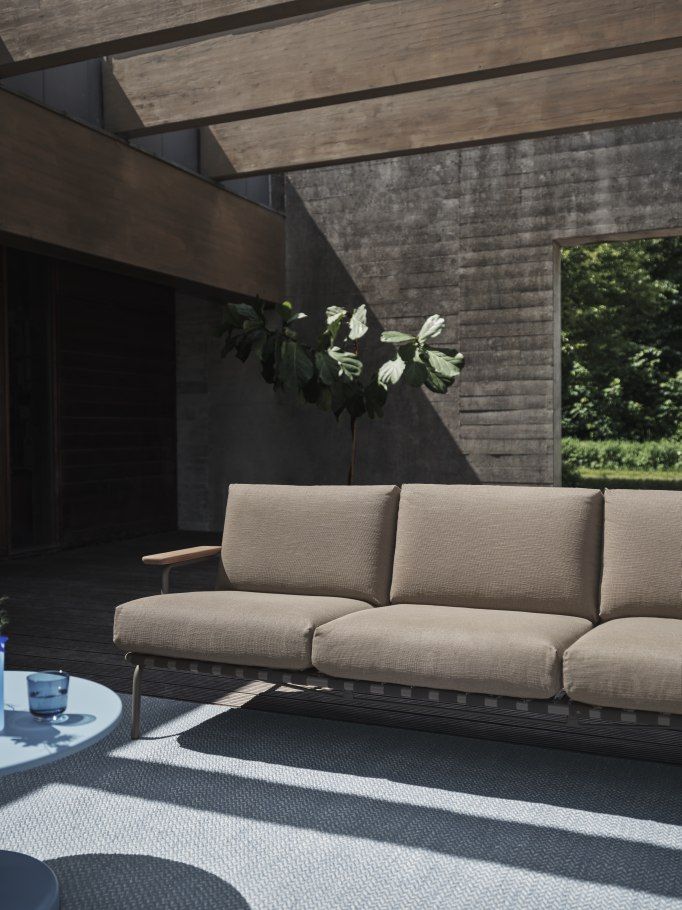 Settle 3-Sitzer Sofa Outdoor Muuto