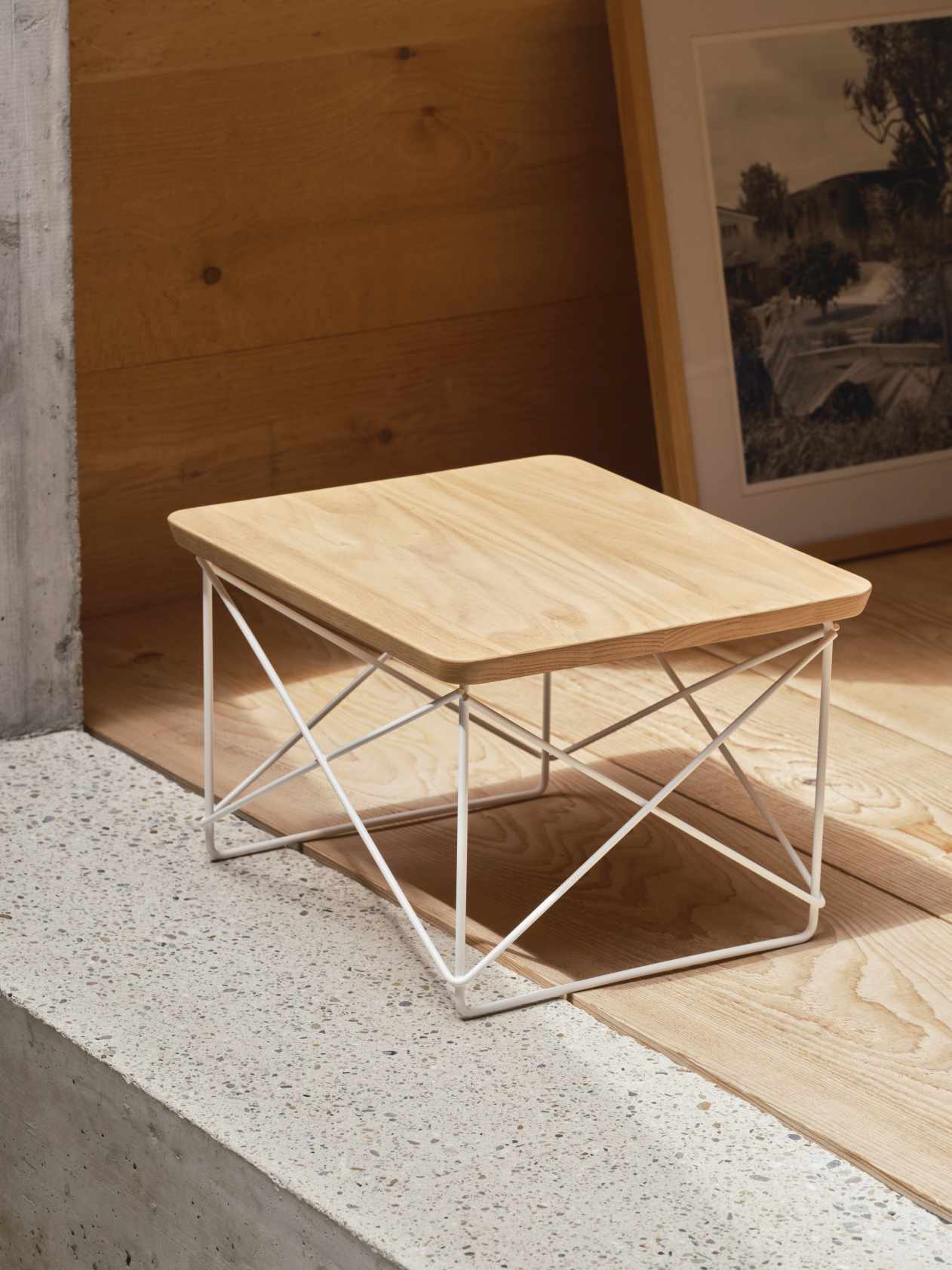 Occasional Table LTR Beistelltisch HPL Kastanie Vitra NEUE VERSION 