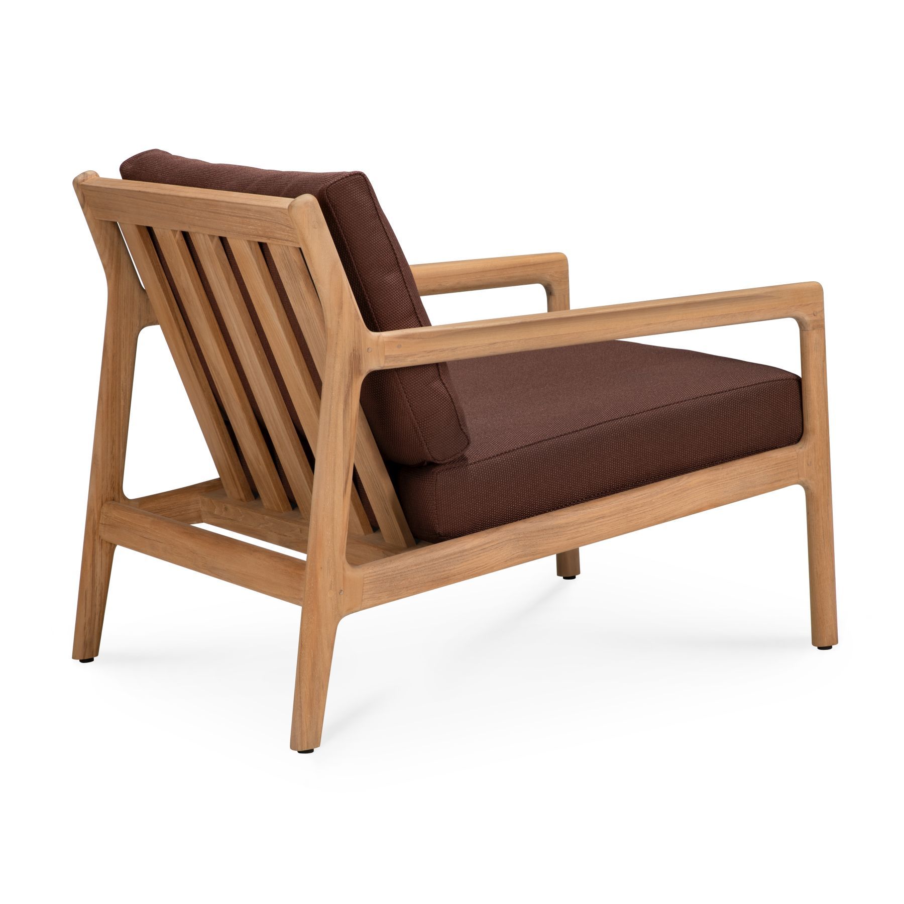 Jack Outdoor Loungesessel Teak Burgundy Ethnicraft