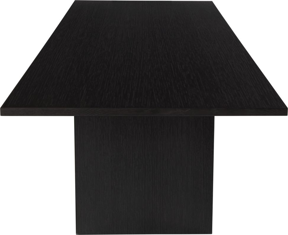 Private Esstisch rechteckig 320 Esche Braun / Schwarz Furnier Gubi Private Esstisch rechteckig 320 Esche Braun / Schwarz Furnier Gubi
