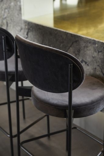 Series 430 Bar Stool Barhocker 75 cm SCHWARZ / REMIX 123 Verpan EINZELSTÜCK