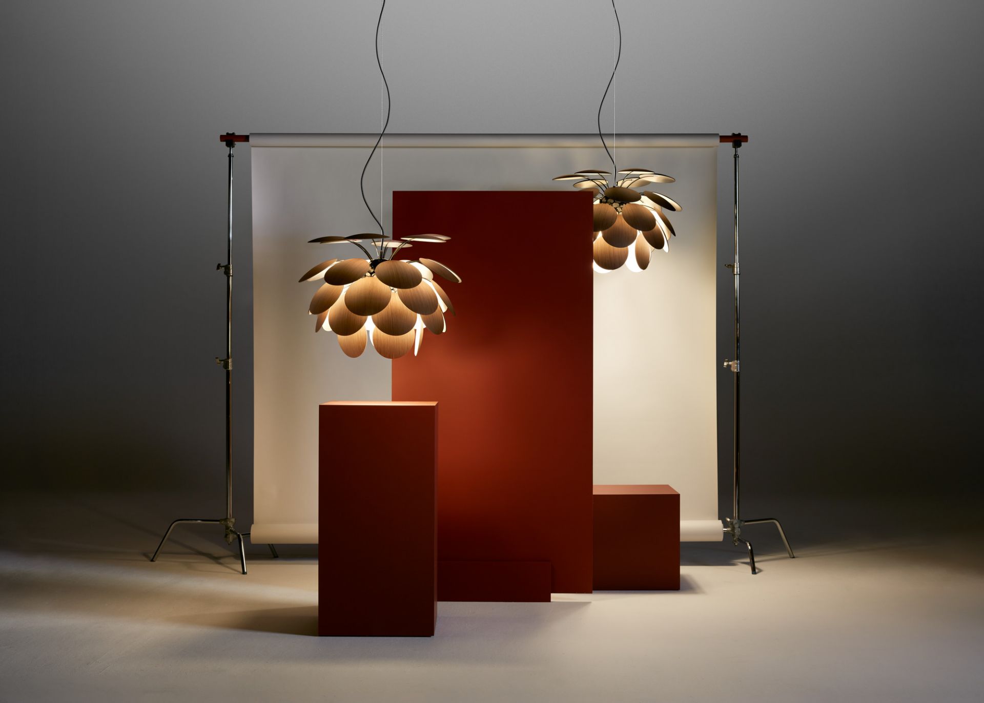 Discocó 68 / Discoco 68 LED Pendelleuchte marset Weiß