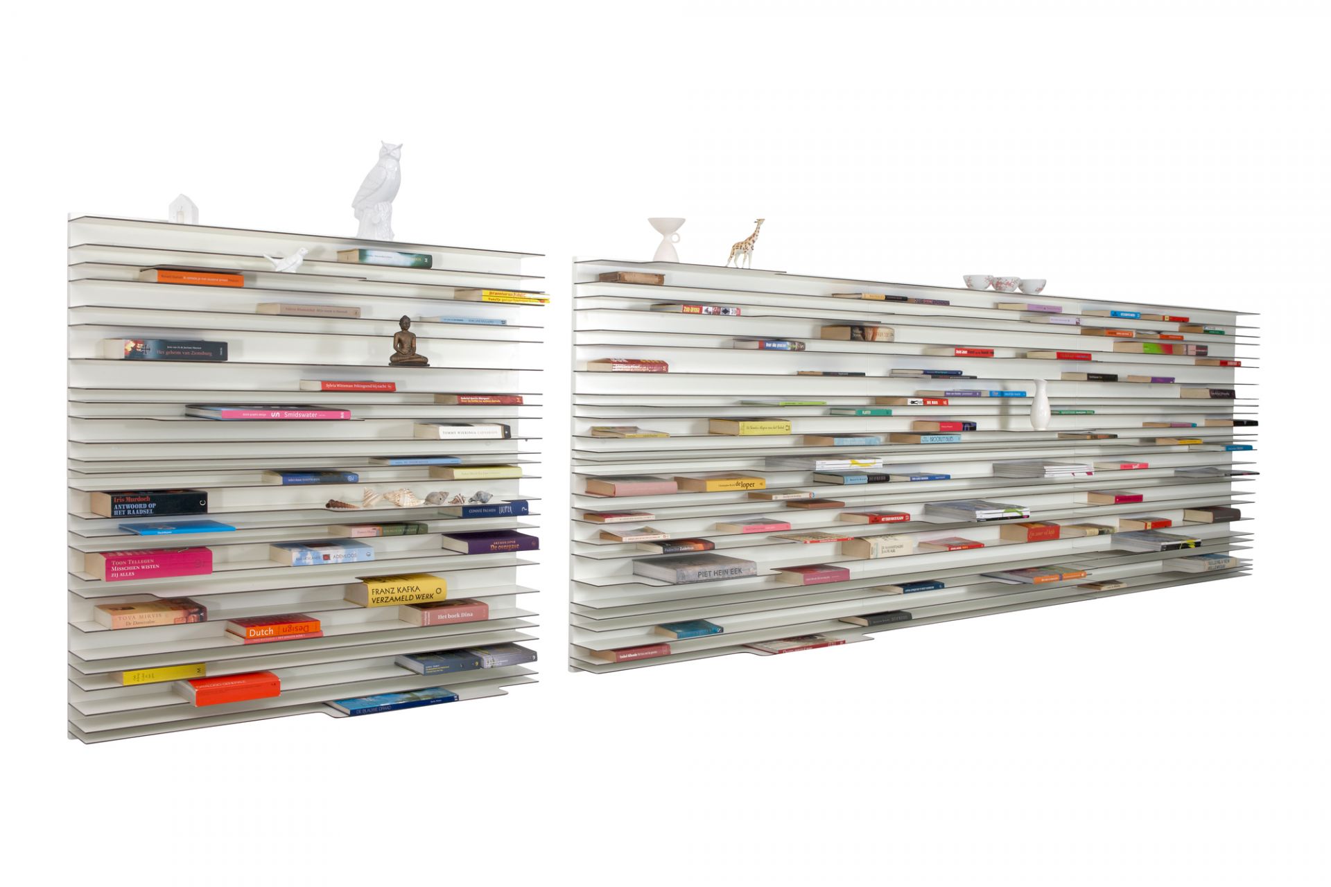 Paperback Bücherregal Spectrum weiß 120x60 cm Paperback Bücherregal Spectrum weiß 120x60 cm
