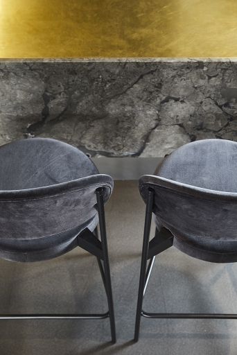 Series 430 Bar Stool Barhocker 75 cm SCHWARZ / REMIX 123 Verpan EINZELSTÜCK