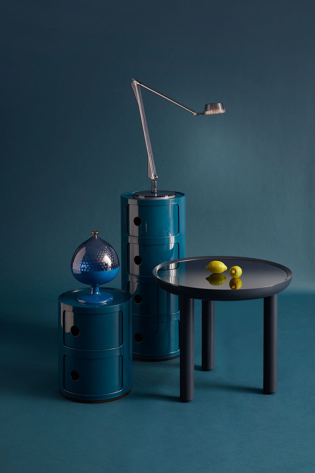 Componibili 4985 4-er Element Kartell Blau