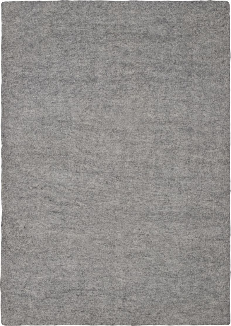 Mono Rechteckig Filzteppich 180 x 260 cm myfelt Carl (grau meliert)