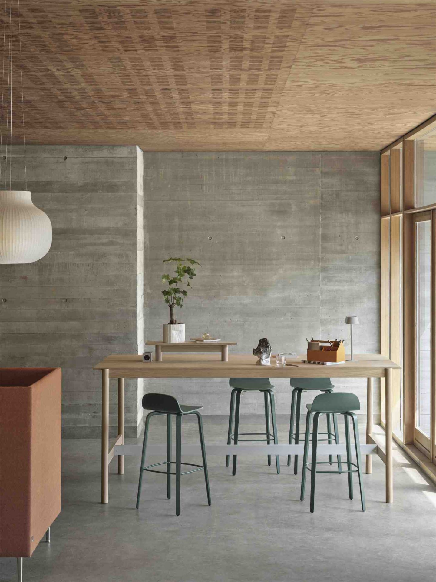 Ridge Planter Blumentopf Muuto