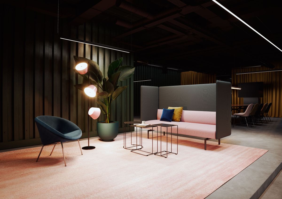 Muud Lite freistehendes Sofa Walter Knoll