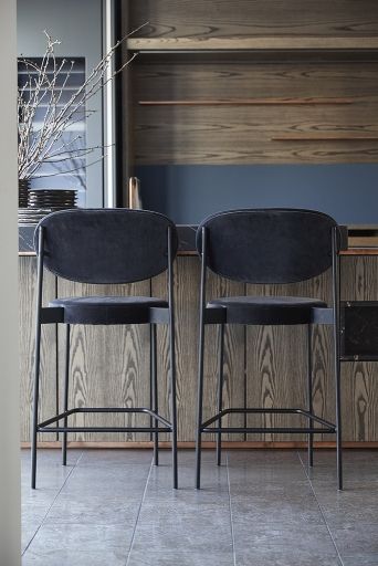 Series 430 Bar Stool Barhocker 75 cm SCHWARZ / REMIX 123 Verpan EINZELSTÜCK