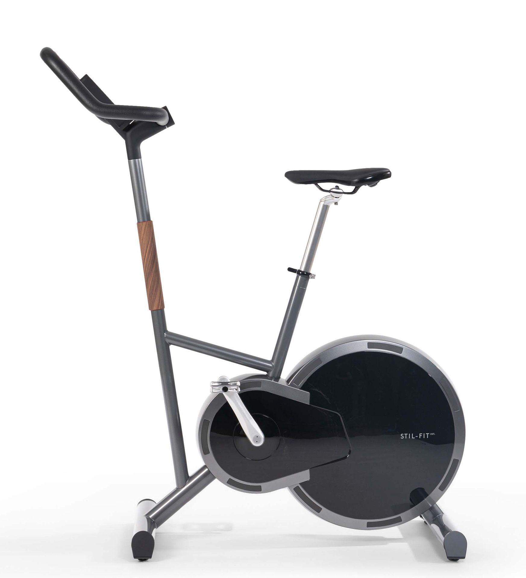 Ergometer PURE Stil-Fit Walnuss-Schwarz Ergometer PURE Stil-Fit Walnuss-Schwarz