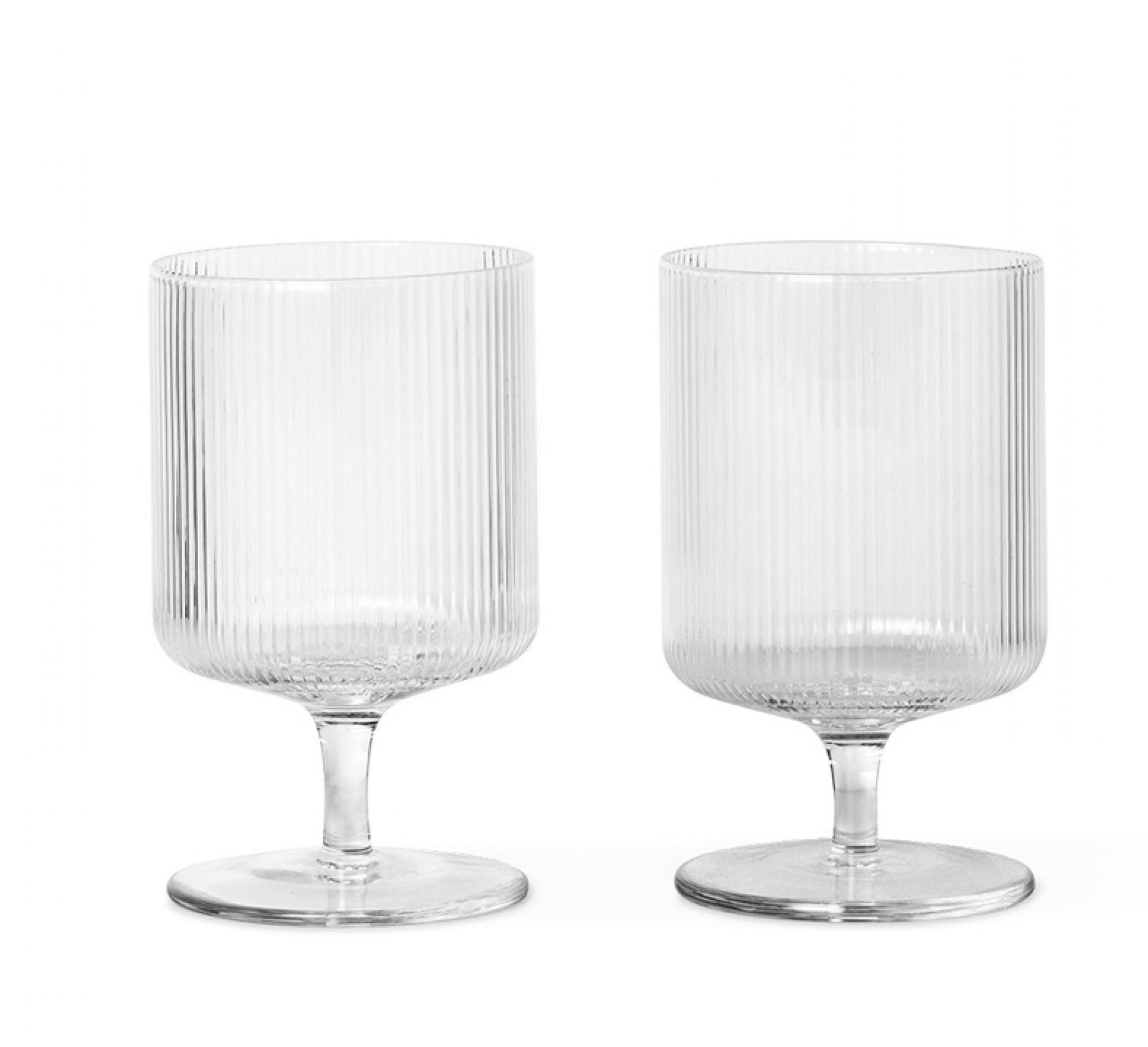 Ripple Wine Glasses Weingläser 2-er Set Ferm Living EINZELSTÜCK