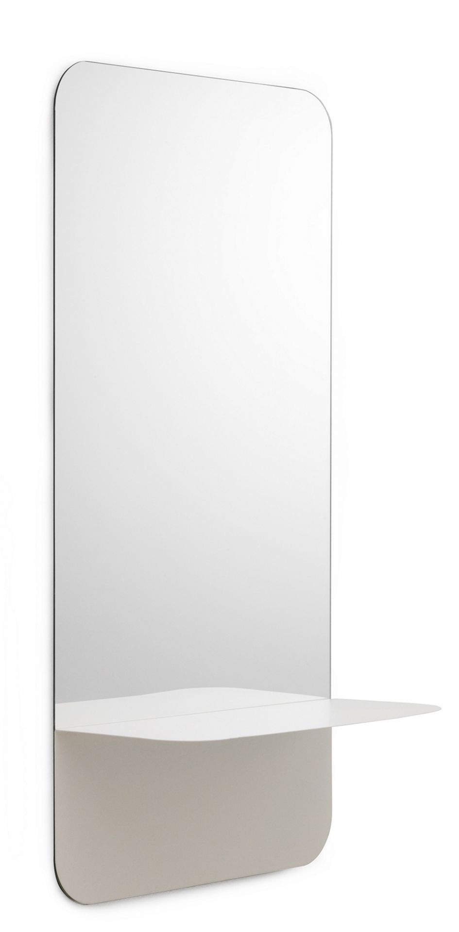 Horizon Mirror Vertical Spiegel Normann Copenhagen-weiß