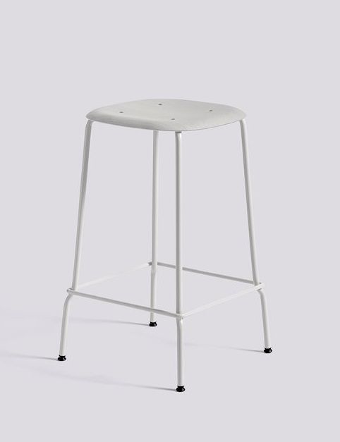 Soft Edge 30 Low Hocker Soft grau/ Eiche grau Hay EINZELSTÜCK