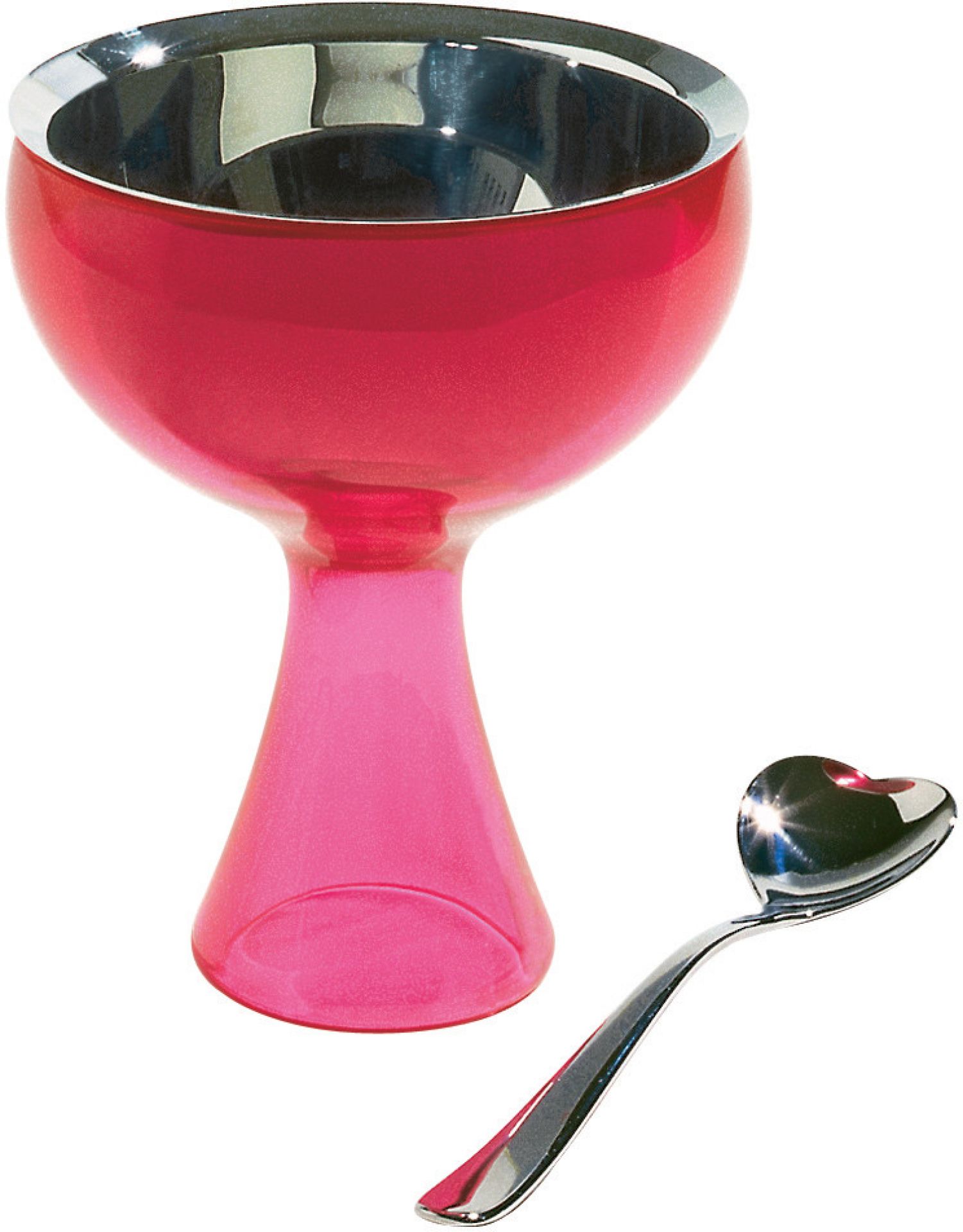 Big Love Eisbecher Pink Alessi
