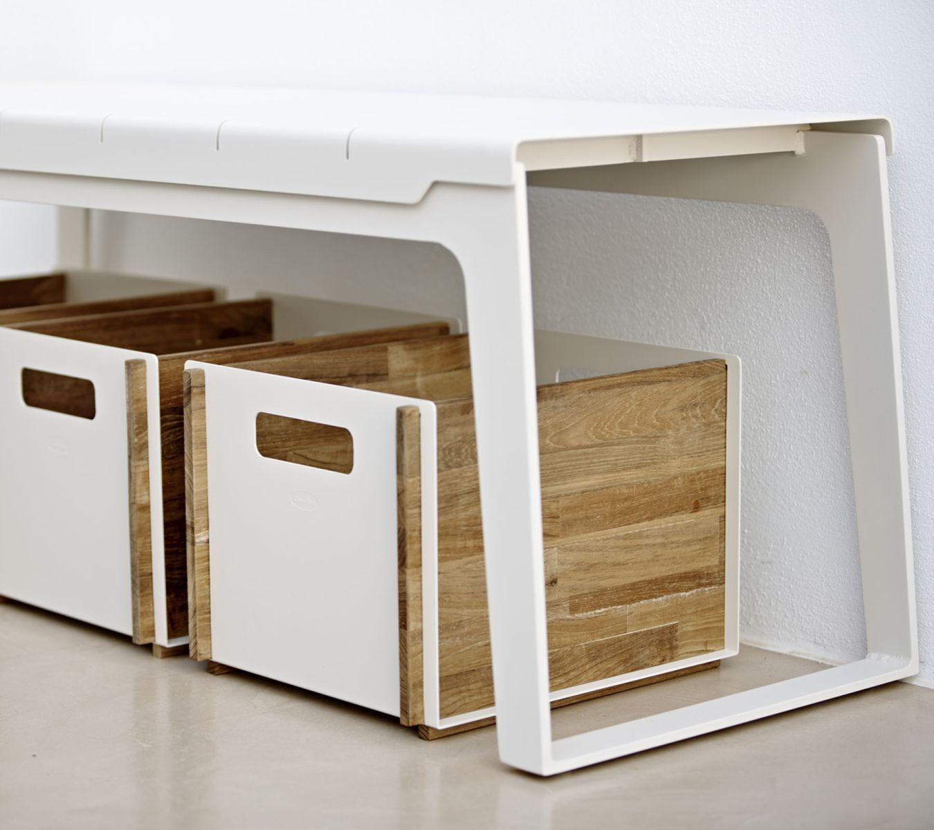 Box Aufbewahrungskasten weiß Cane-Line