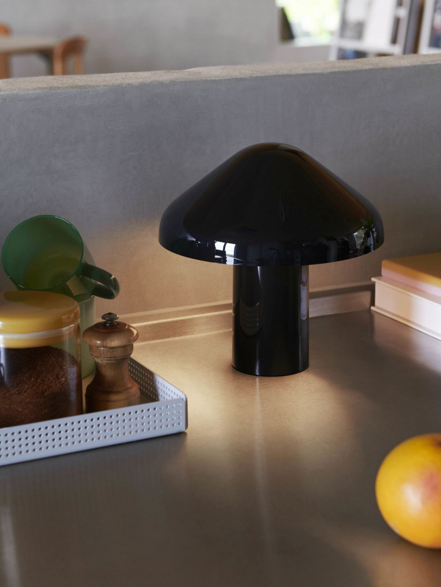 Pao Portable Lamp Akkuleuchte / Tischleuchte Hay Soft black