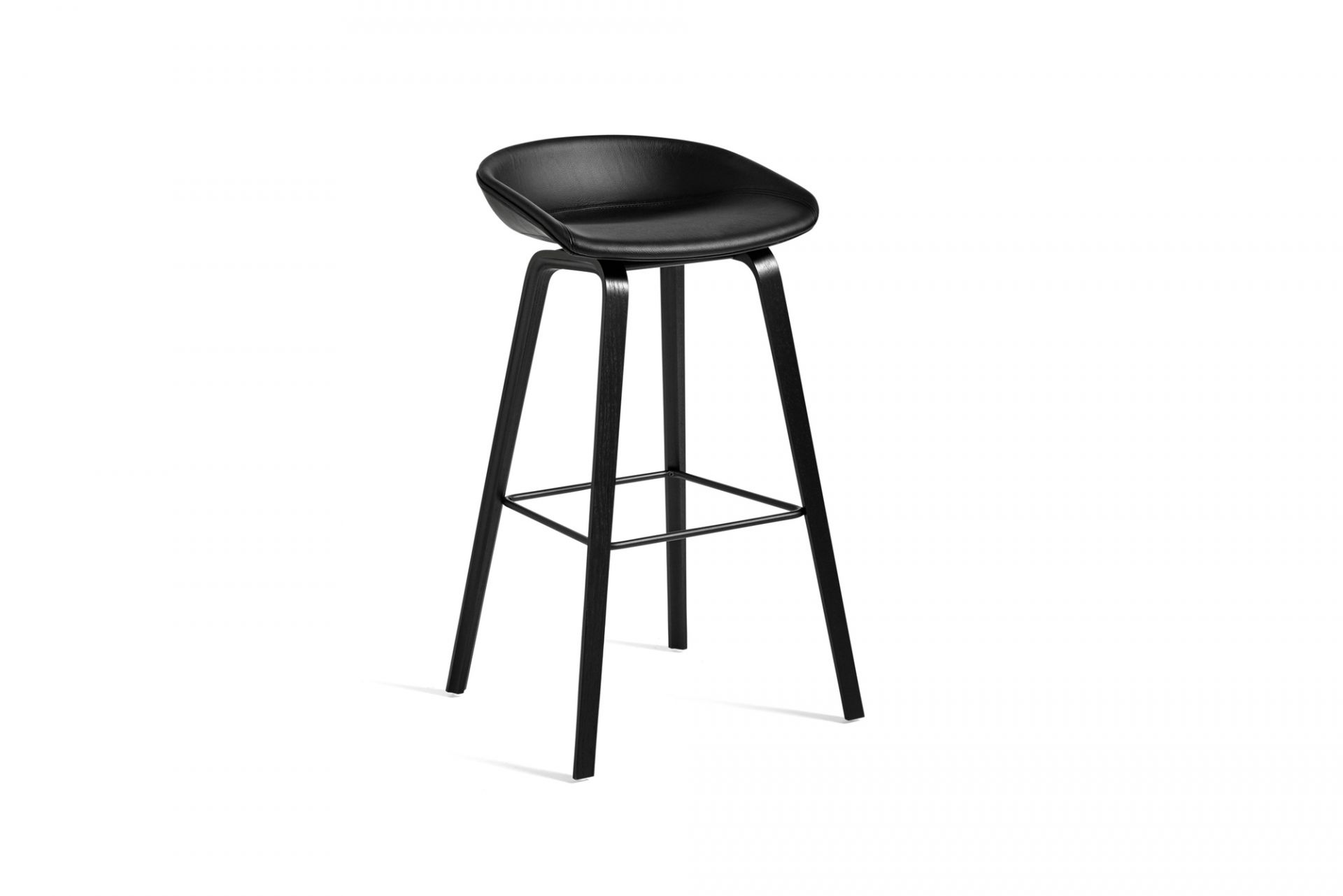 About a Stool AAS 33 / AAS33 Barhocker mit Vollpolster Hay