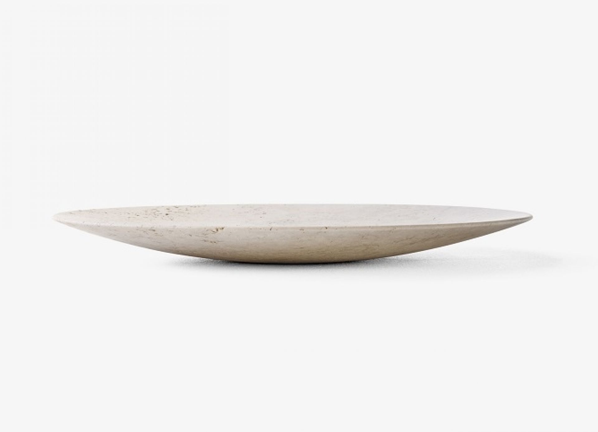 Collect Plate SC55 Schale Travertine AndTradition