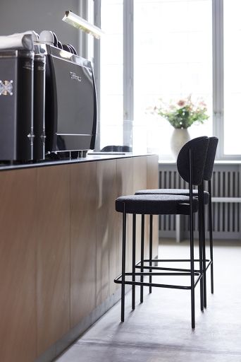 Series 430 Bar Stool Barhocker 75 cm SCHWARZ / REMIX 123 Verpan EINZELSTÜCK
