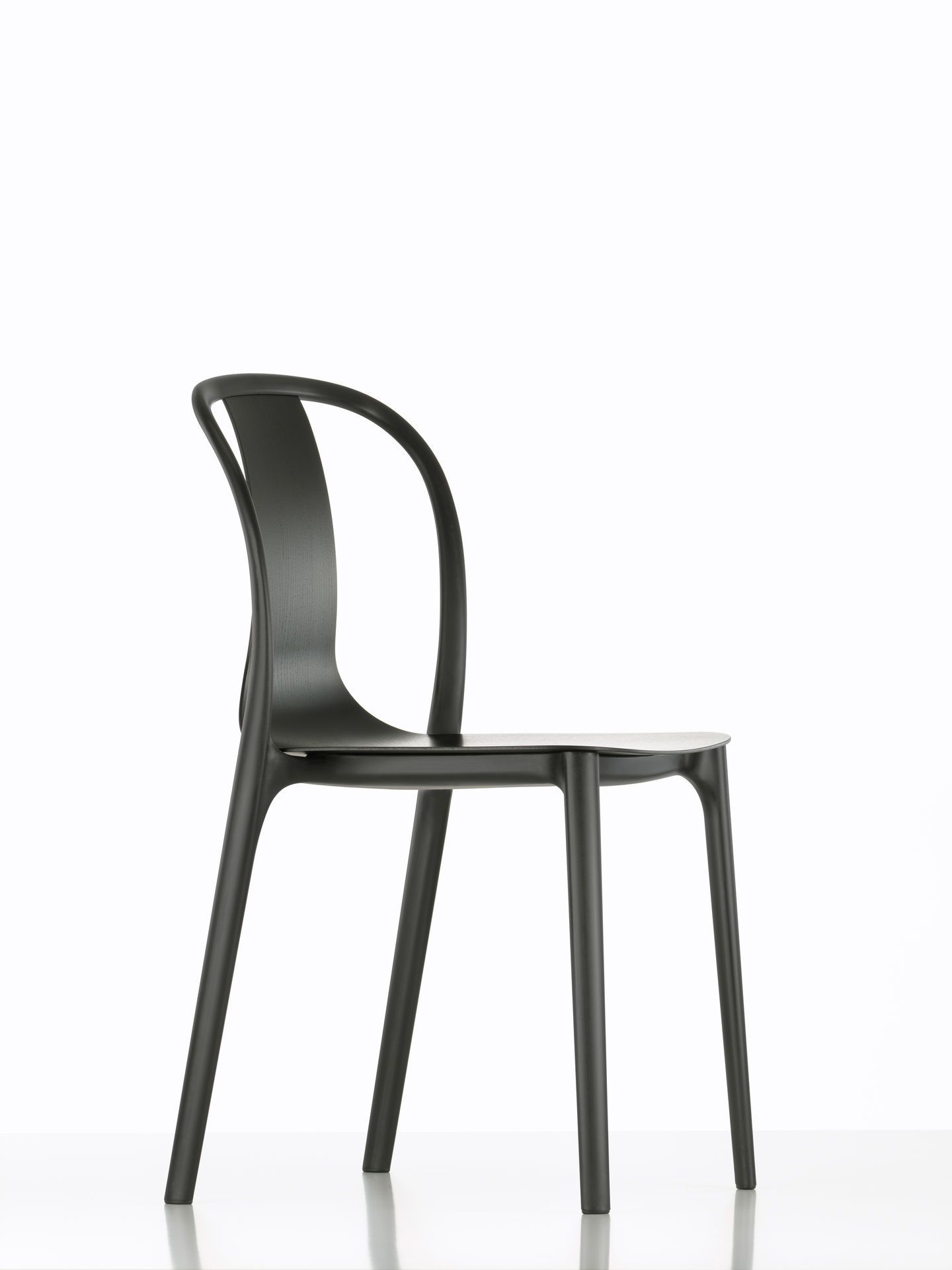 Belleville Chair Wood Stuhl Vitra
