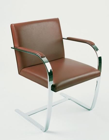 Brno Tubular Stuhl Flachstahl Knoll International