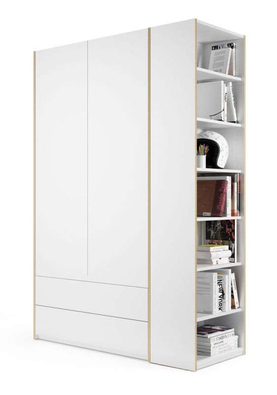 MODULAR PLUS Schrank Kombination mit Anbauregal rechts B 151,9 cm Müller Möbelwerkstätten