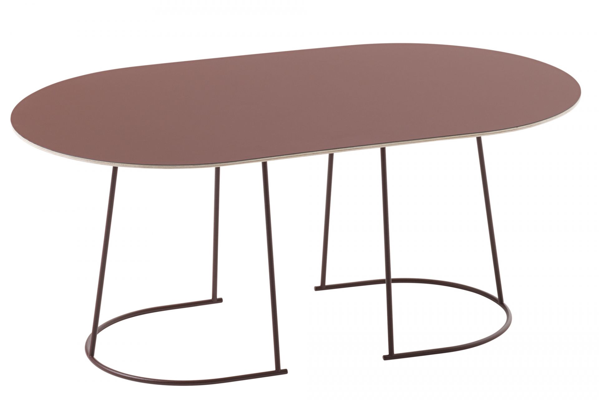 Airy Coffee Table Medium Couchtisch Muuto Plum