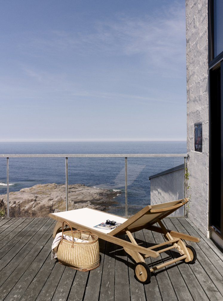 Columbus Sunbed Sonnenliege Outdoor Skagerak by Fritz Hansen