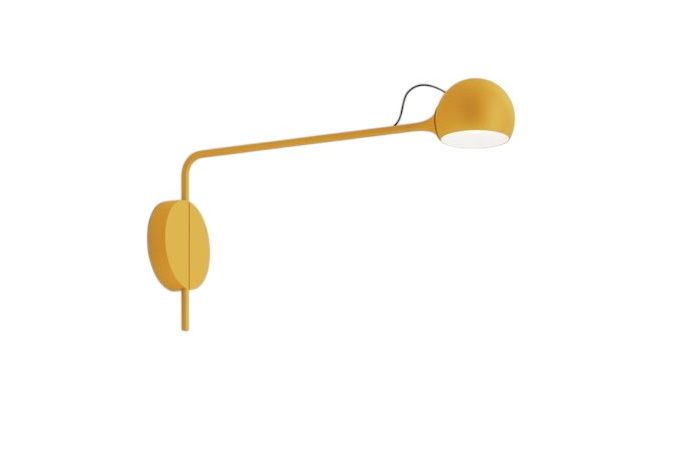 Ixa Wandleuchte gelb Artemide