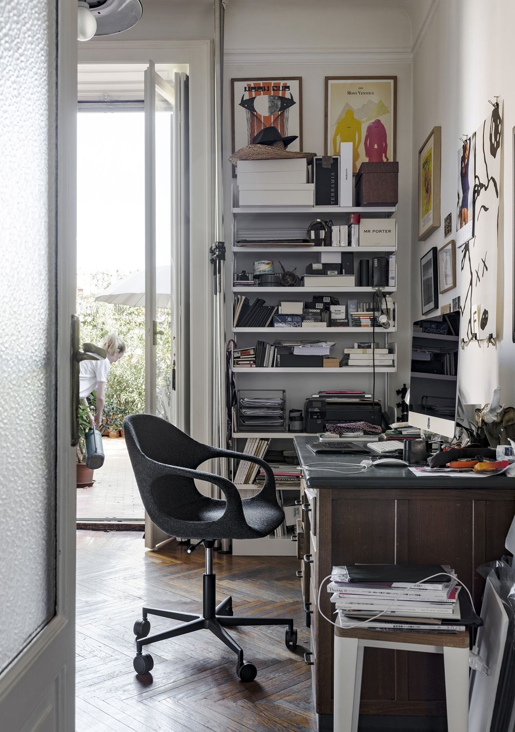 Elephant Chair Stuhl mit Rollen Kristalia