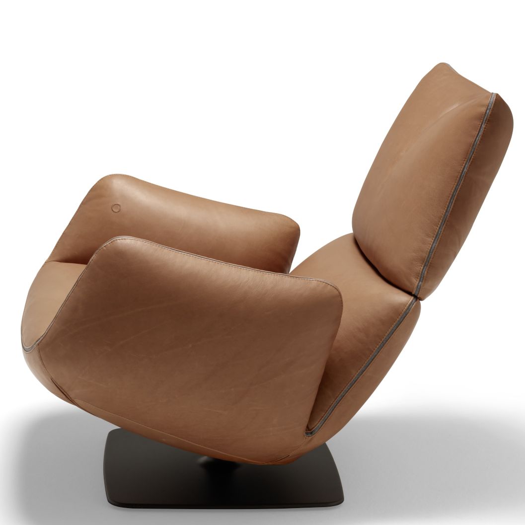 Jalis Lounge Drehsessel mit Kippmechanik / Tellerfuß Cor