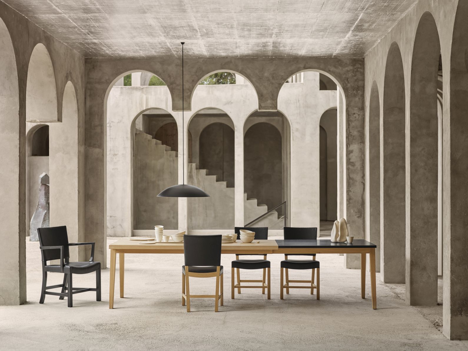 BT1041 Calot Pendelleuchte schwarz Carl Hansen & Søn