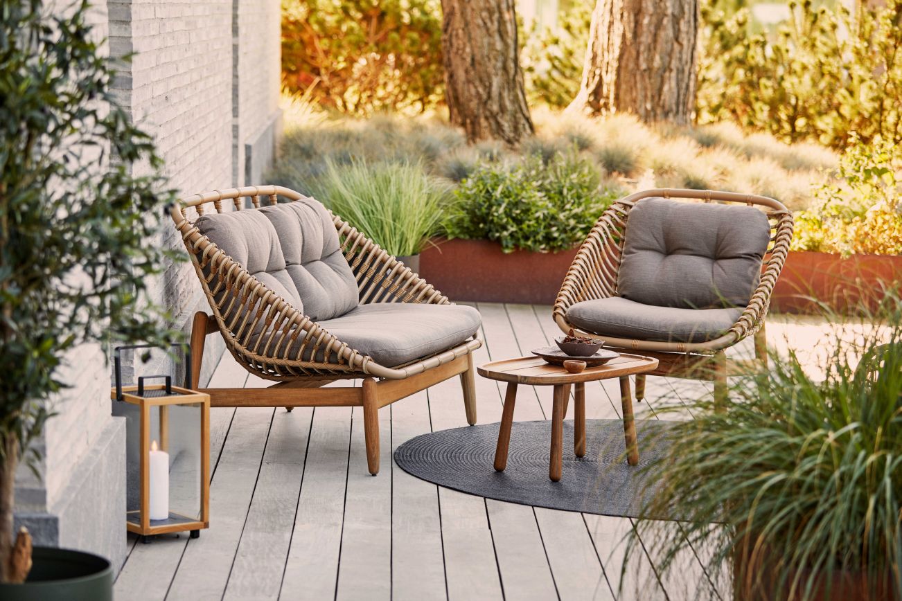 Strington Outdoor Loungesessel Natural Cane-Line