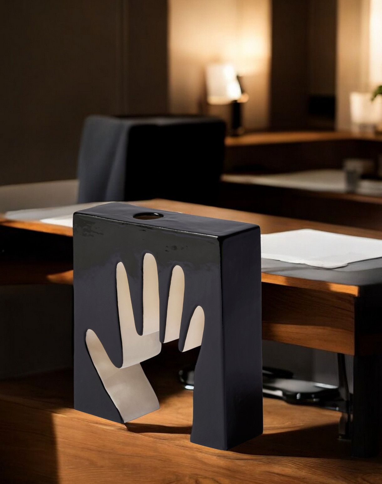 Impronta Mano Keramikvase Cassina