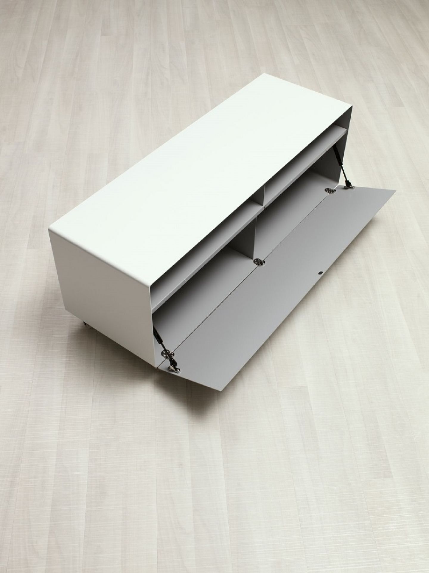 R109N Sideboard mit Industrierollen Müller Möbelfabrikation - QUICK SHIP