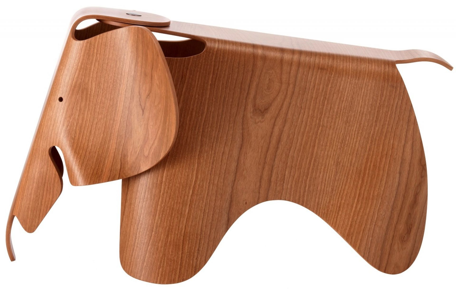 Eames Elephant Plywood Kirschbaum Hocker Vitra