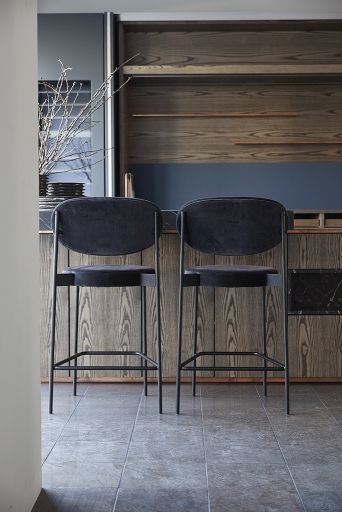 Series 430 Bar Stool Barhocker 75 cm SCHWARZ / REMIX 123 Verpan EINZELSTÜCK