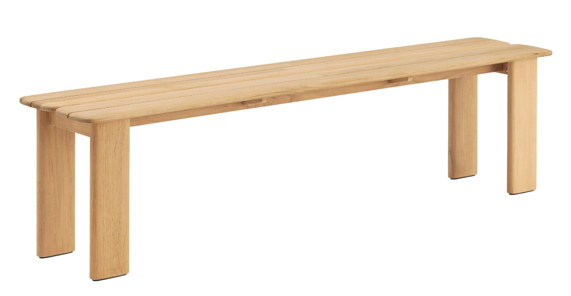 Assemble Bench Bank Teak Outdoor Muuto