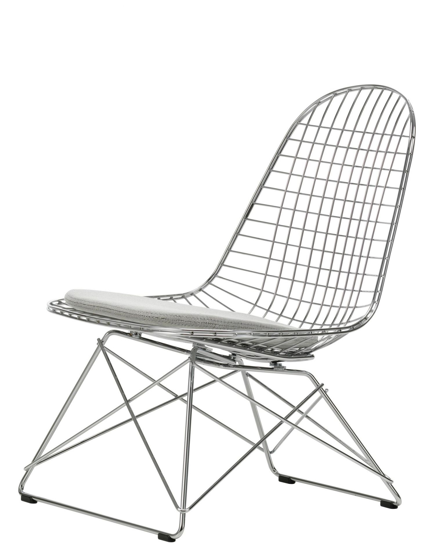 LKR-5 Wire Chair Stuhl mit Sitzkissen Vitra