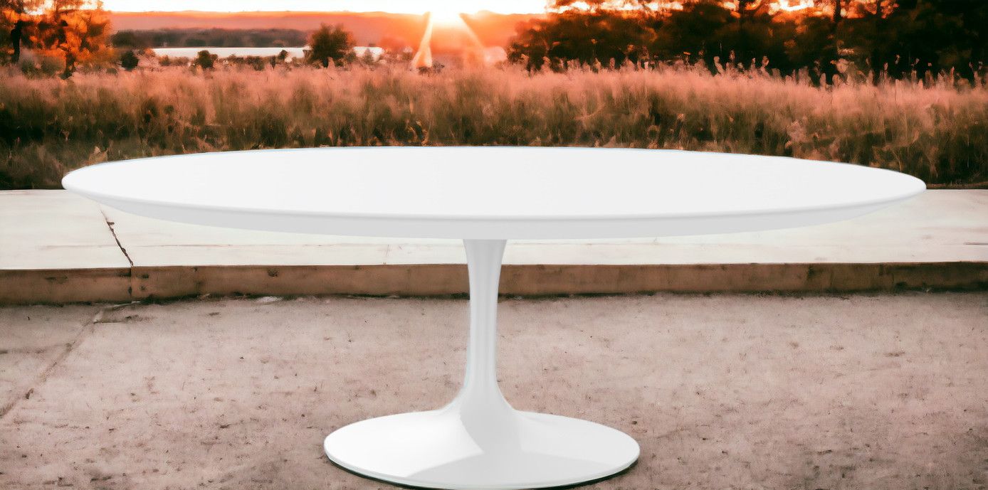 Outdoor Saarinen rund Couchtisch Ø 107 cm Knoll International