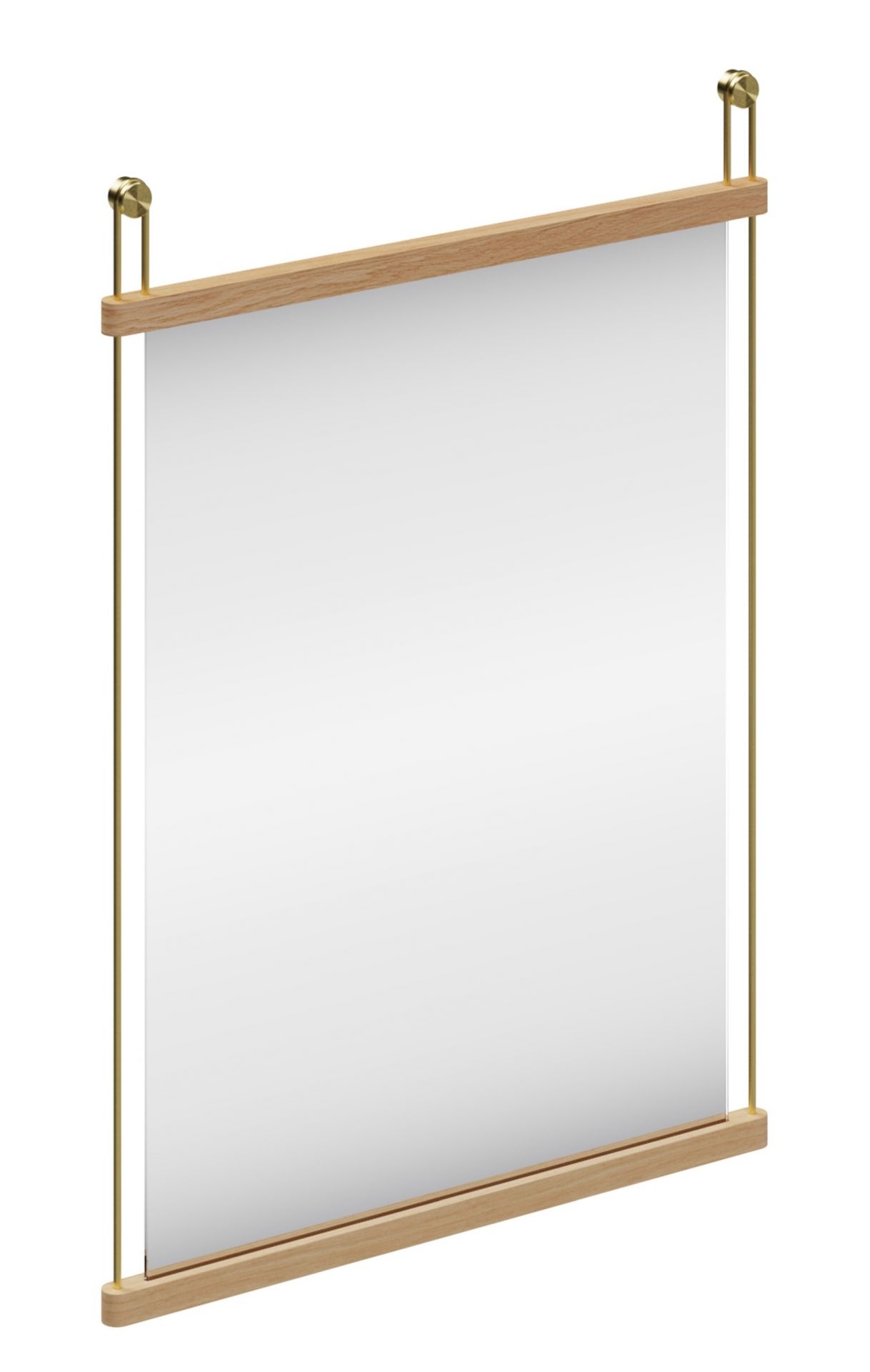 Suspended Mirror Small Spiegel Woud 