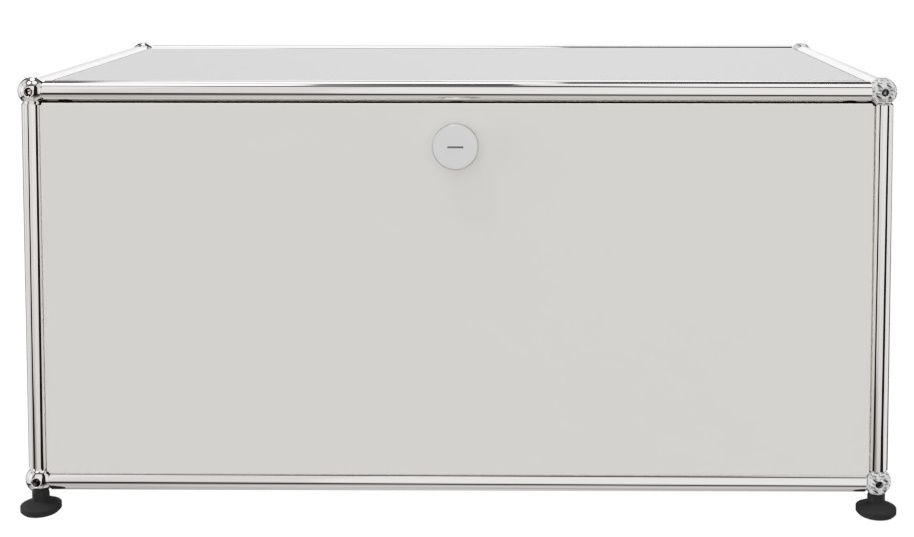 USM Haller Lowboard 1 Klappe Reinweiß - FAST DELIVERY