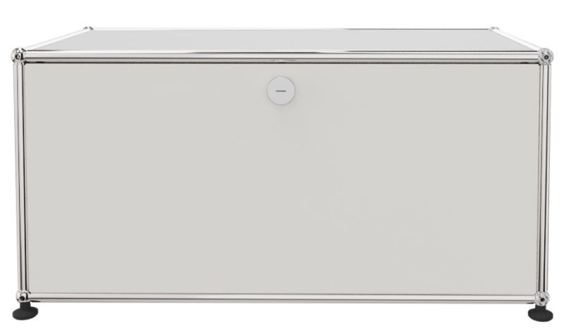 USM Haller Lowboard 1 Klappe Reinweiß - FAST DELIVERY