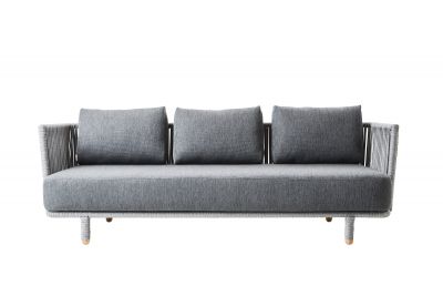 Moments Outdoor 3-Sitzer Sofa Cane-Line
