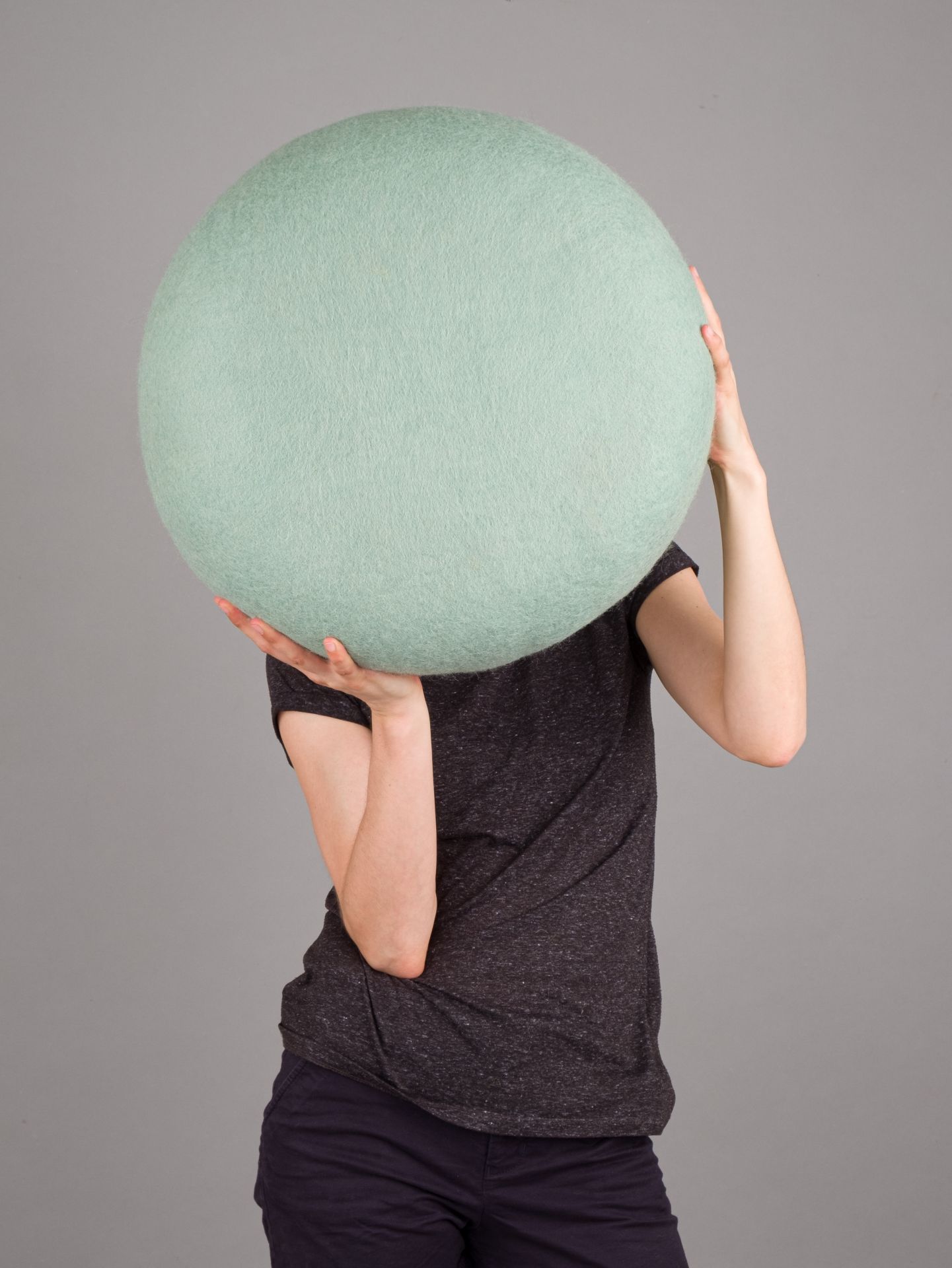 Filz Colour Pouf Hocker M Fine myfelt