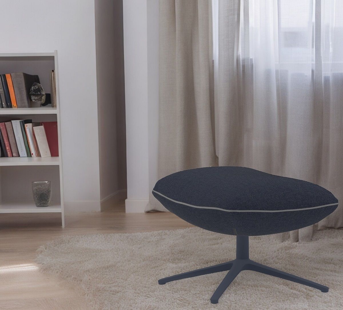 Jalis Lounge Hocker 4-Fuß Gestell Cor