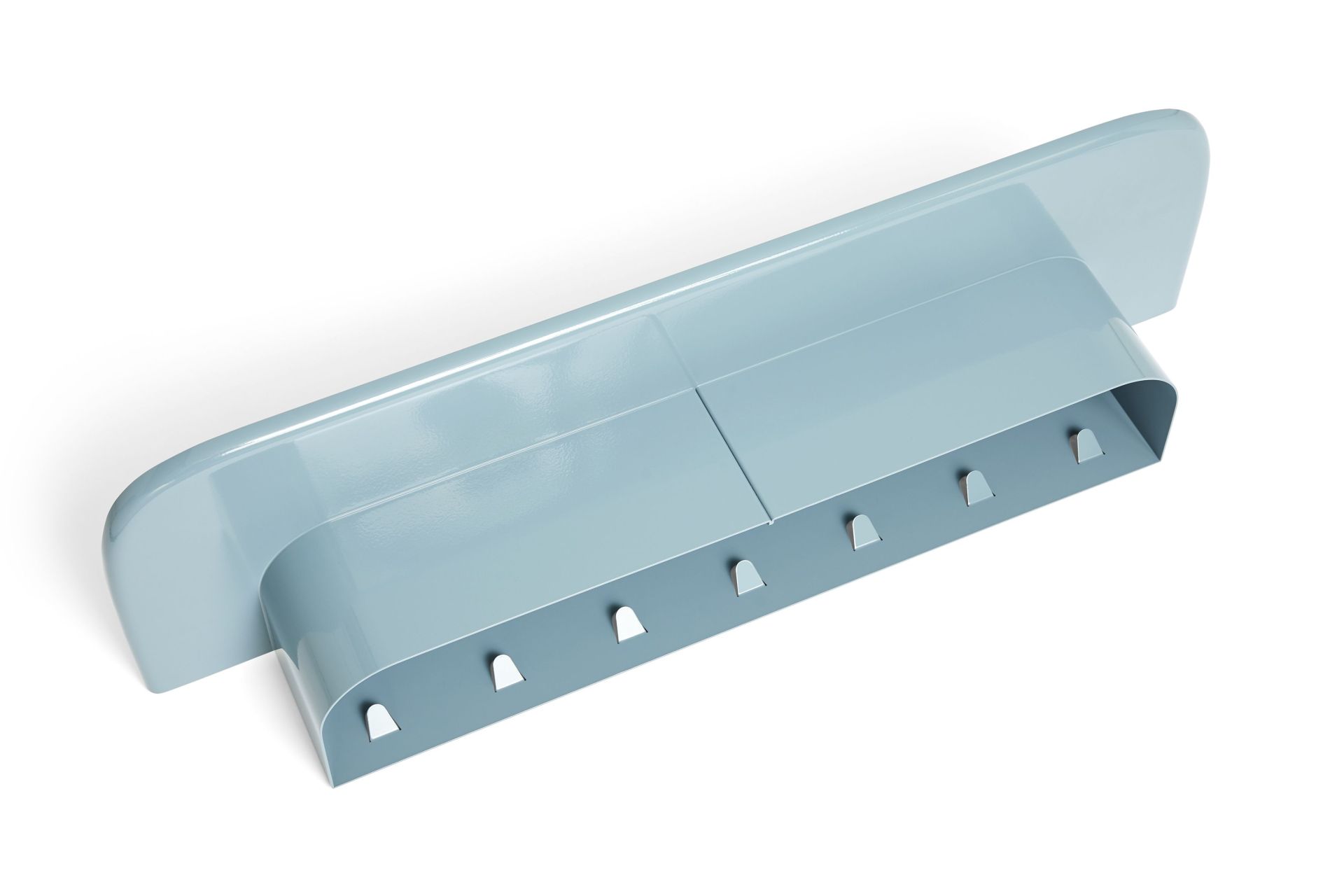 Korpus Shelf Small 7 hooks Wandregal Hay