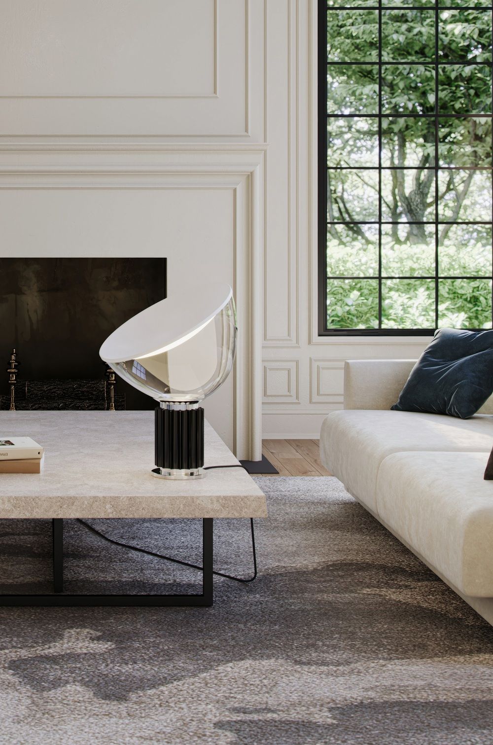 Taccia Small LED Tischleuchte Flos