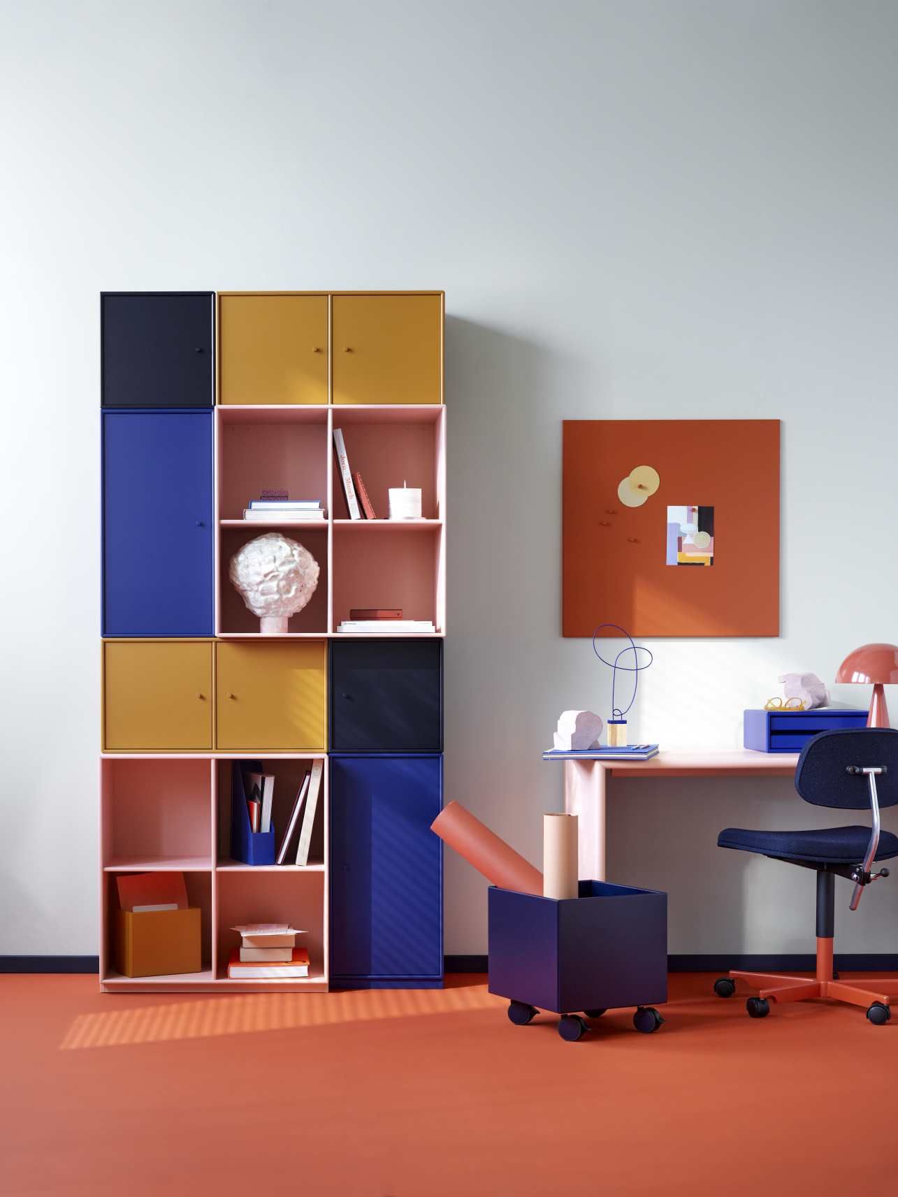 Colour Box I Aufbewahrungsbox auf Rollen Montana